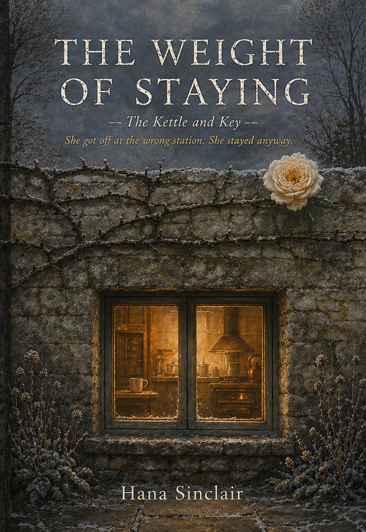 The Weight of Staying by Hana Sinclair — book cover
